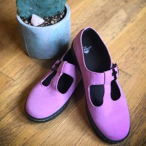 Dr. Martens Woolwich Canvas Mary Janes